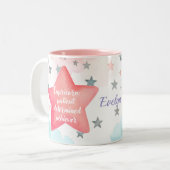 Personalisiertes Capricorn Zodiac Signature Tasse  (Vorderseite Links)