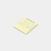 Personalisiertes Cartoon-Schulangebot Post-it Klebezettel (angewinkelt)