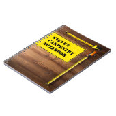 Personalisiertes Cartrier-Notebook Notizblock (Linke Seite)