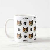 Personalisiertes Cat-Face-Foto Kaffeetasse (Links)
