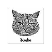 Personalisiertes Cat Foto, Haustiere Gummistempel (Prägung)
