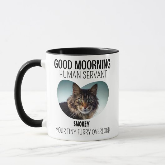 Personalisiertes Cat-Foto Tasse (Links)