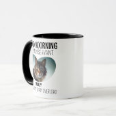 Personalisiertes Cat-Foto Tasse (Vorderseite Links)