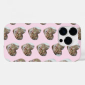 Personalisiertes Cat oder Hund Herz-Foto-Muster Case-Mate iPhone Hülle (Rückseite (Horizontal))