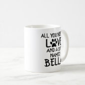 Personalisiertes Cat Parent Mama Vater Geschenk Kaffeetasse (VorderseiteRechts)