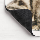 Personalisiertes Cat Vater Custom Foto Mousepad (Ecke)