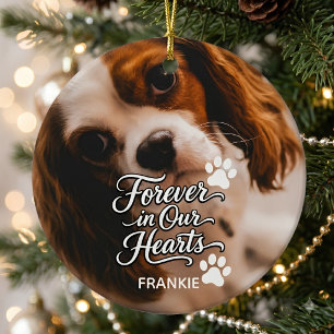 Personalisiertes Cavalier King Charles Haustier-Ge Keramik Ornament