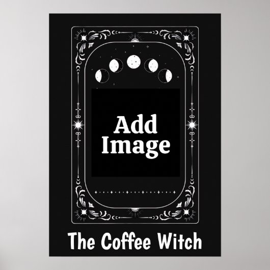Personalisiertes Celestial Tarot Zodiac Geschenk K Poster (Vorne)