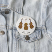 Personalisiertes Cello-Abzeichen Button (Beispiel)