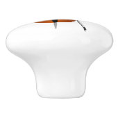 Personalisiertes Cello-Design Keramikknauf (Seitenansicht)