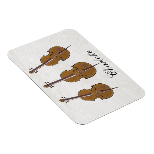 Personalisiertes Cello-Trio-Geschenk Magnet (Rechte Seite)