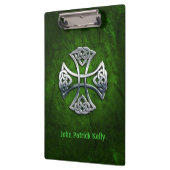 Personalisiertes Celtic Cross Klemmbrett (Links)