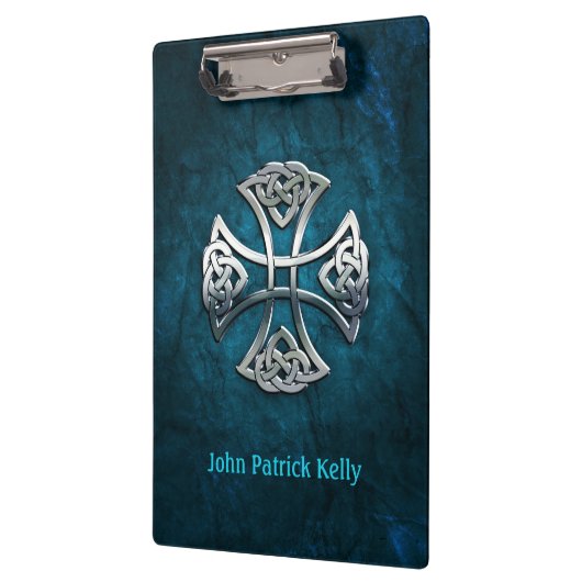 Personalisiertes Celtic Cross Klemmbrett (Links)