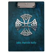 Personalisiertes Celtic Cross Klemmbrett (Vorderseite)