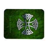 Personalisiertes Celtic Cross Magnet (Horizontal)