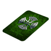 Personalisiertes Celtic Cross Magnet (Linke Seite)