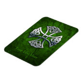 Personalisiertes Celtic Cross Magnet (Linke Seite)