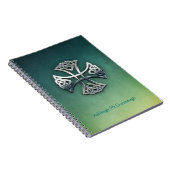 Personalisiertes Celtic Cross Notizblock (Rechte Seite)