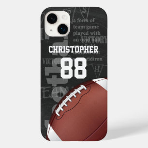 Personalisiertes Chalkboard American Football Case-Mate iPhone Hülle