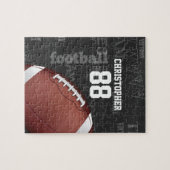 Personalisiertes Chalkboard American Football Puzzle (Horizontal)