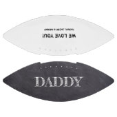 Personalisiertes Chalkboard geätzt Papa Vatertag Football (Paneele)