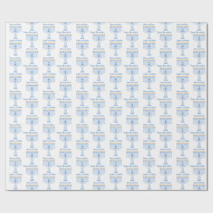 Personalisiertes Chanukka-Geschenkpapier Geschenkpapier