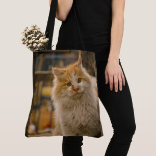 Personalisiertes Chat-Foto Tasche