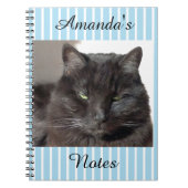 Personalisiertes Chat-Notebook Notizblock (Vorderseite)