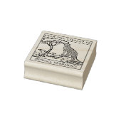 Personalisiertes Cheetah-Exlibris Gummistempel (Stempel)