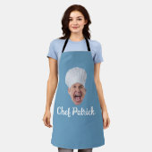 Personalisiertes Chef-Gesicht Geschenk Schürze (Getragen)
