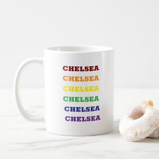 Personalisiertes Chelsea-Themed-Template Kaffeetasse