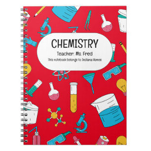 Personalisiertes Chemie-Notizbuch – Benutzerdefini Notizblock