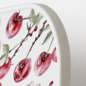 Personalisiertes Cherry Blossom Elegantes Blumende Pickleball Schläger (Linke Seite)