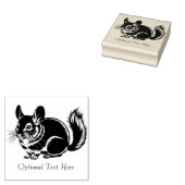 Personalisiertes Chinchilla Gummistempel (Stempel)
