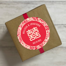 Personalisiertes chinesisches Hochzeitsszenario