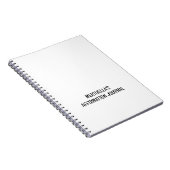 Personalisiertes Christliches BIBLE AFFIRMATIONSDA Notizblock (Rechte Seite)