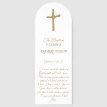 Personalisiertes Christliches Golden Palm Cross un