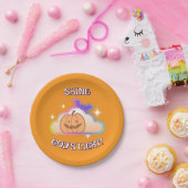 Personalisiertes Christliches Halloween Pappteller (Party)