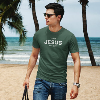 Personalisiertes christliches Herren-T-Shirt T-Shirt