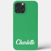 Personalisiertes Classic-Elegant-Monogram-iPhone Case-Mate iPhone Hülle (Rückseite)