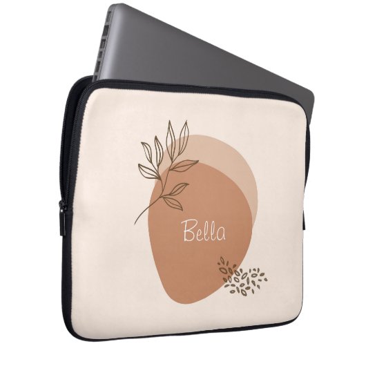 Personalisiertes 'Clay drizzle' Laptopschutzhülle (Vorne Rechts)