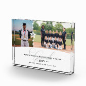 Personalisiertes Coach-Dankeschön-Geschenk-Teamfot Fotoblock (Rechts)