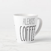 Personalisiertes Coffee-Tasse-Geschenk mit Namen Milchtasse (Rechte Ecke)