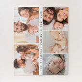 Personalisiertes Collage-Jahr für kundenspezifisch Puzzle (Vertikal)