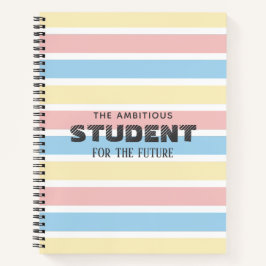 Personalisiertes Colorblock-Notebook Notizblock