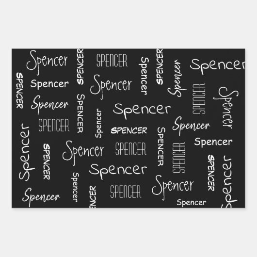 Personalisiertes Comic Geschenkpapier Set (Vorderseite 3)