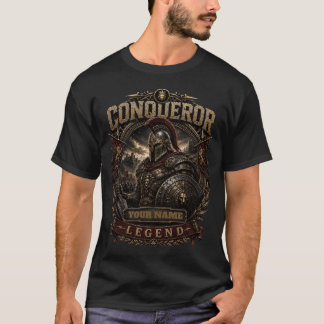 Personalisiertes Conqueror Legend Herren T-Shirt