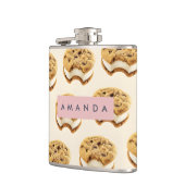 Personalisiertes Cookie Ice Cream Sandwich-Muster Flachmann (Links)