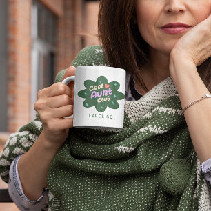 Personalisiertes Cool Tante Club Geschenk für Tant Kaffeetasse