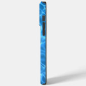 Personalisiertes Cooles blaues Schwimmbad Foto Case-Mate iPhone Hülle (Rückseite / Links)